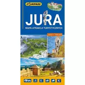 Mapa atrakcji tur. - Jura 1:100 000