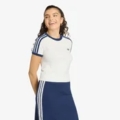 Majice adidas Knitted T-Shirt Cloud White/ Night Indigo L