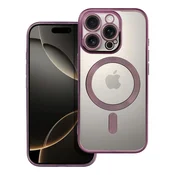 OEM Ovitek za iPhone 16 PRO Electro Mag Cover, združljiv z MagSafe, vijoličen