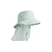 Liewood kapa s šiltom otroška Damona Seersucker Sun Hat