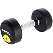 HMS HG Pro Rubbered One-Handed Dumbbell 6 kg