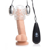 Vibracijski tulec za penis Dual