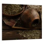 shumee STEKLENA PLOŠČA ZA KUHINJO 65x60 Yerba