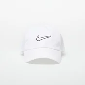 Čepica Nike Club Unstructured Swoosh Cap White/ White S/M