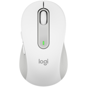 LOGITECH M650L Signature Bluetooth Mouse - OFF-WHITE - LEFT