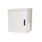 12U wall mounting cabinet, outdoor, IP55 713x600x450 mm, color grey (RAL 7035)