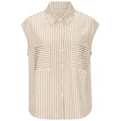 VIVANCE Bluza  kremna / karamel