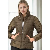 Z9746 DEWBERRY WOMENS JACKET-KHAKI