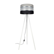 Podna lampa CORAL 1xE27/60W/230V bijela/crna/siva/krom