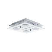 Eglo 75378 - LED RGB prigušiva plafonska svetiljka CABO-C 4xGU10/4W/230V + daljinski upravljac