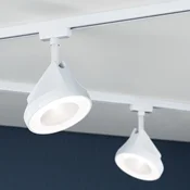 Paulmann URail LED-Spot Arena, signalno bela, 2.700 K, z možnostjo zatemnitve - Dnevna soba/jedilnica - Sodobni - Kovina