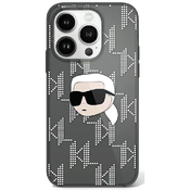 Karl Lagerfeld KLHCP16SHKLPKHK iPhone 16 6.1 black hardcase IML Karl Head Electroplated (KLHCP16SHKLPKHK)