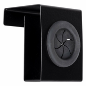 Črn obešalnik Wenko Black Outdoor Kitchen