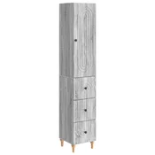 vidaXL Set omar 2 pcs 33 x 34,5 x 90 cm Inženirski les