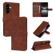 Eleganten ovitek etui za Samsung A57, Rjav