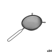 Cjediljka Quttin Crna Metal O 10 cm (24 kom.)