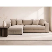 Kotna garnitura Dallas 5214 Krema, Funkcija spanjeFunkcija spanje, PredalPredal, 250x162x78cm