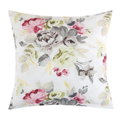 Prevleka EMA - 45x45 cm - Flower grey, pink