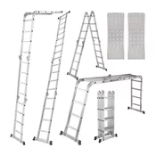 GEKO G02442 Večnamenska zglobna lestev 4,7 m