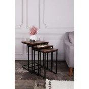 Lessentiel Maison Set klub stolova, 3 komada Ce Metal Zigon Orah
