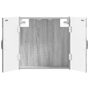 vidaXL Omara za tarče HOORN Siva Sonoma 52,5 x 10,5 x 53,5 cm