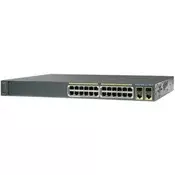 Cisco Catalyst 2960 Plus Switch, 24x 10/100 (8 PoE) + 2 T/SFP, Refabrikovan