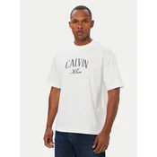 Calvin Klein Jeans Majica Seasonal Graphic LV04RH813G Bela Relaxed Fit