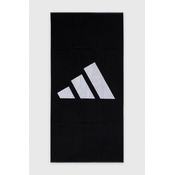 Teniski ručnik Adidas 3BAR Towel Large - black/white