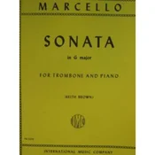 MARCELLO:SONATA IN G TROMBONE AND PIANO