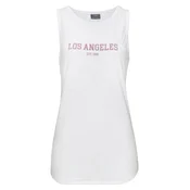 VENICE BEACH Top roza / bela