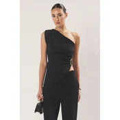 Trendyol Milla Ženska bluza Tprss25Bz00045, Crna
