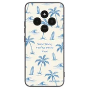 Silikonski črni ovitek za Xiaomi Poco C75 - Slow Tide