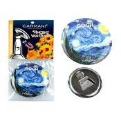 Carmani Odpirač za steklenice z magnetom - V. van Gogh, Zvezdna noč ()