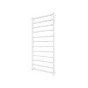 Kupatilski rebrasti radijator INOX TOKIO 233W/230V 117x53 cm nerdajuci celik/bela