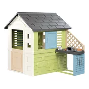 Domček s kuchynkou a 17 doplnkov Pretty Playhouse&Kitchen Life Smoby 3 okná s 2 žalúziami a posuvnými okenicami s UV filtrom od 24 mes - model 2025 SM810738