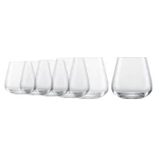 Set of 6 water glasses, crystalline glass, 398ml, Vervino - Schott Z