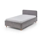 Siva otroška postelja brez letvenega dna 140x200 cm Cosy – Meise Möbel