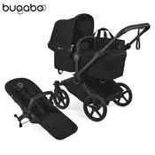 Bugaboo - Voziček Donkey 6 Mono, Black/Heritage Black-Heritage Black