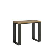 Ityhome Ityhome 90 x 80 konzolna miza rjava, (20847601)