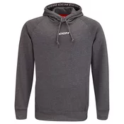 Otroški pulover CCM Team Fleece Pullover Hoodie Dark Grey S