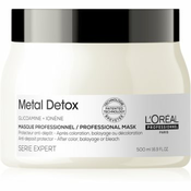L’Oréal Professionnel Serie Expert Metal Detox globinsko hranilna maska po barvanju 500 ml