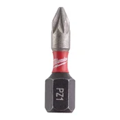 Milwaukee Udarni bitovi PZ SHOCKWAVE ojacani 1/4 Gen II PZ1 25 mm 25/1