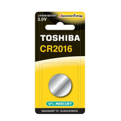 Bateria Toshiba CR2016 litijeva baterija, 1 kos