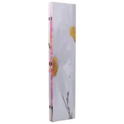 VIDAXL pregradna stena za sobo 160x180cm motiv cvetja