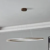 EGLO LED-visoka svetilka CAMEROTA, bronasta, 111 x 38 cm, daljinski upravljalnik - Dnevna soba/jedilnica - bronasta, bela - Aluminij