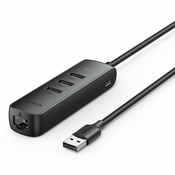 Multifunkcijski USB Hub Ugreen Portolino s tri USB 2.0  ulaza