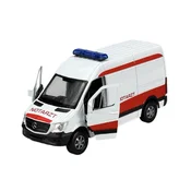 shumee WELLY MERCEDES-BENZ SPRINTER KOMBI REŠEVALNO VOZILO BELA 1:34 43730