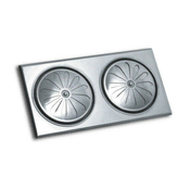 Ventilaciona rešetka 150x290mm inox ( 7277 )