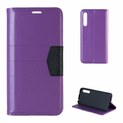 Ovitek za telefon Premium preklopna torbica iPhone SE (2022) vijolična