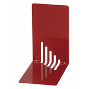 WEDO metalni držac za knjige, crveni, 14x14x8,5 cm